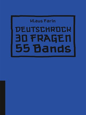 cover image of Deutschrock